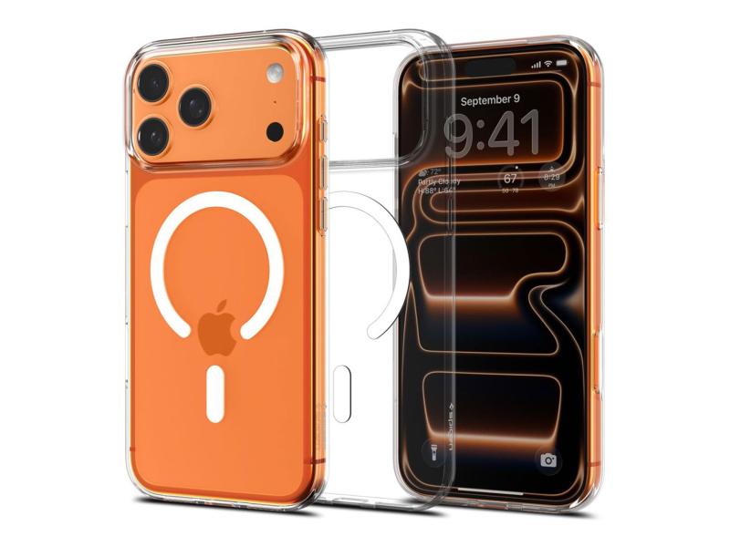 Spigen Liquid Crystal Mag Magsafe für iPhone 17 Pro Max Clear/White