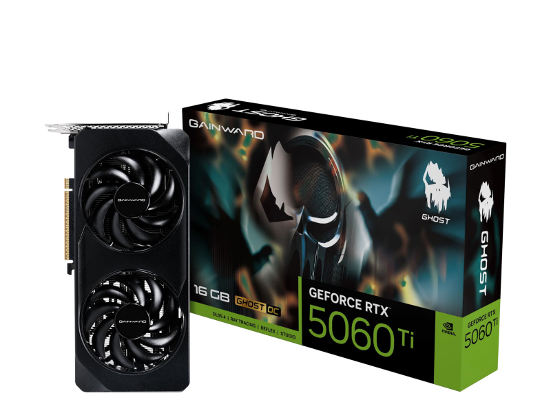 Gainward GeForce RTX 5060 Ti Ghost OC 16GB GDDR7 DLSS4