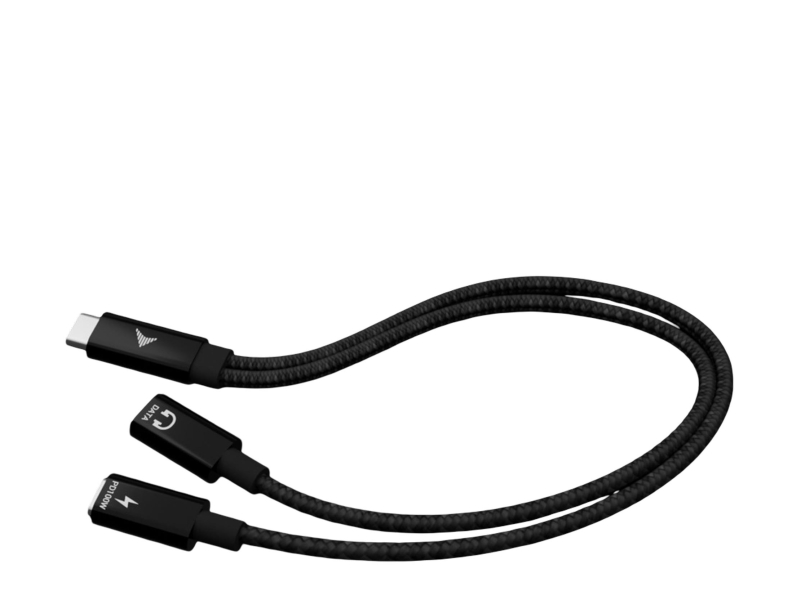 i-tec USB-C Kabel-Splitter Audio/Daten Power Delivery 100W