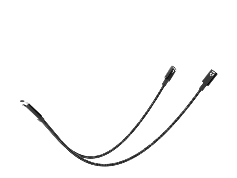 i-tec USB-C Kabel-Splitter Audio/Daten Power Delivery 100W