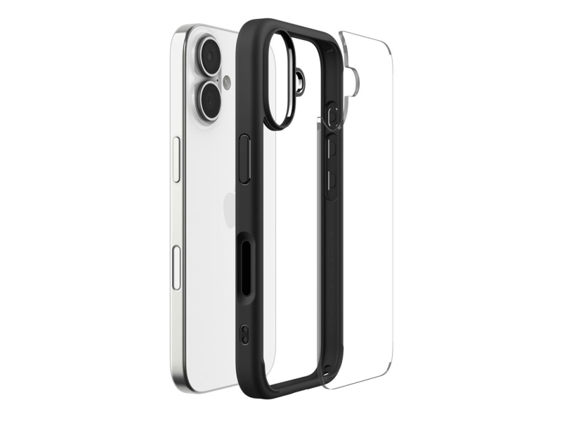 Spigen Ultra Hybrid für iPhone 17 Matteschwarz