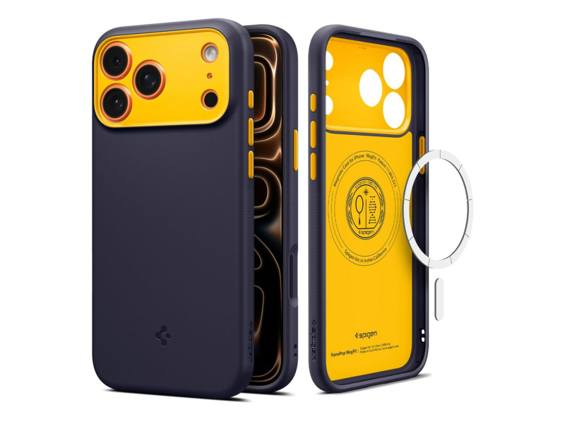 Spigen Nano Pop Mag Magsafe für iPhone 17 Pro Max Blueberry Navy