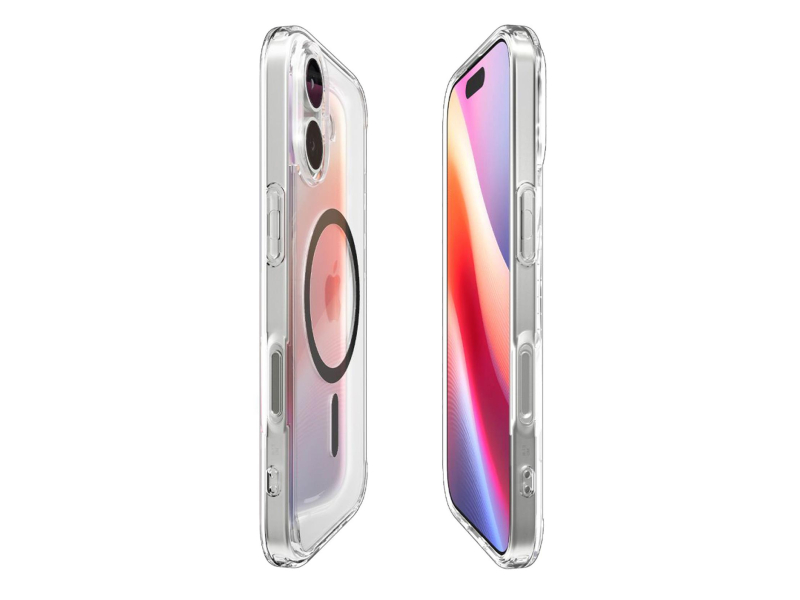 Spigen Ultra Hybrid Mag Magsafe für iPhone 17 Clear/Graphit