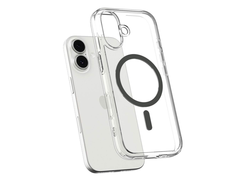 Spigen Ultra Hybrid Mag Magsafe für iPhone 17 Clear/Graphit