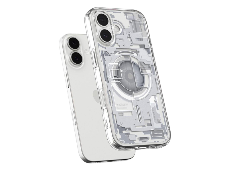 Spigen Ultra Hybrid Mag Magsafe für iPhone 17 Zero One Weiß
