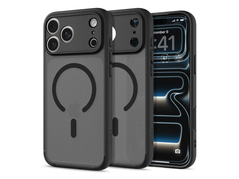 Spigen Ultra Hybrid Mag Magsafe für iPhone 17 Pro Frost Black