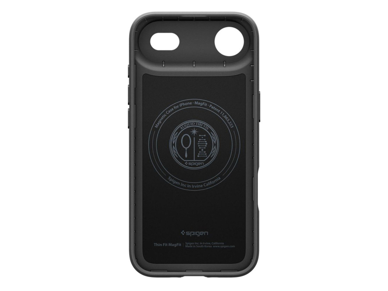 Spigen Thin Fit Mag Magsafe für iPhone 17 Air Schwarz