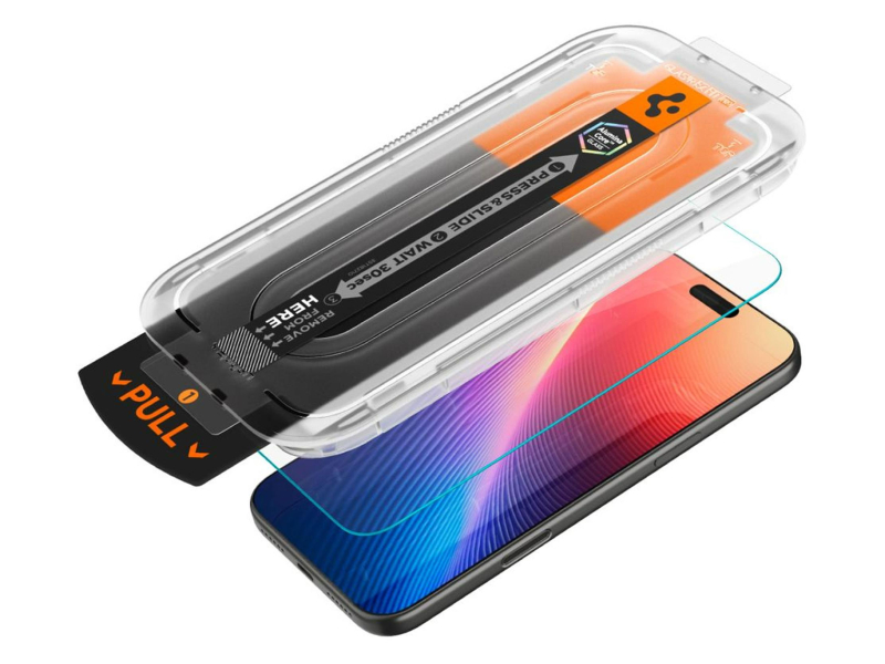 Spigen Glas.Tr ”Ez Fit Pro” für iPhone 16 Pro Max / 17 Pro Max Clear