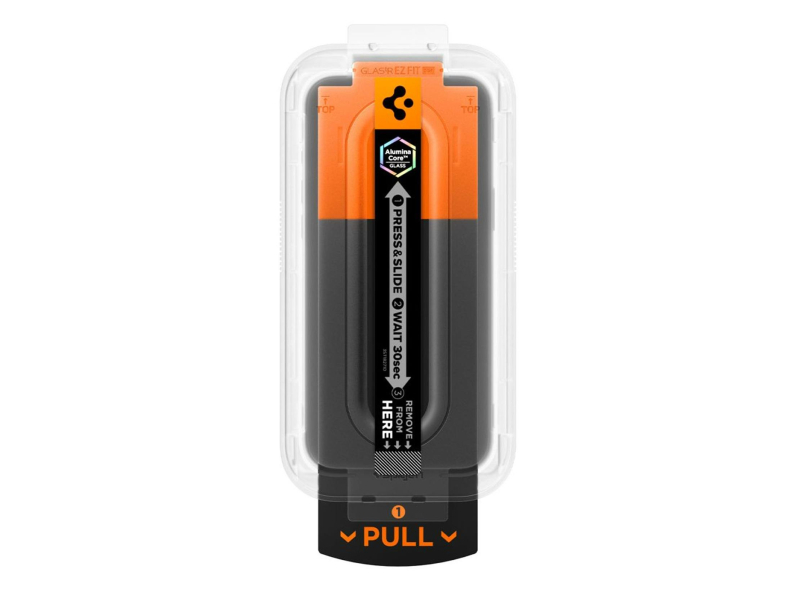 Spigen Glas.Tr ”Ez Fit Pro” für iPhone 16 Pro / 17 / 17 Pro Clear