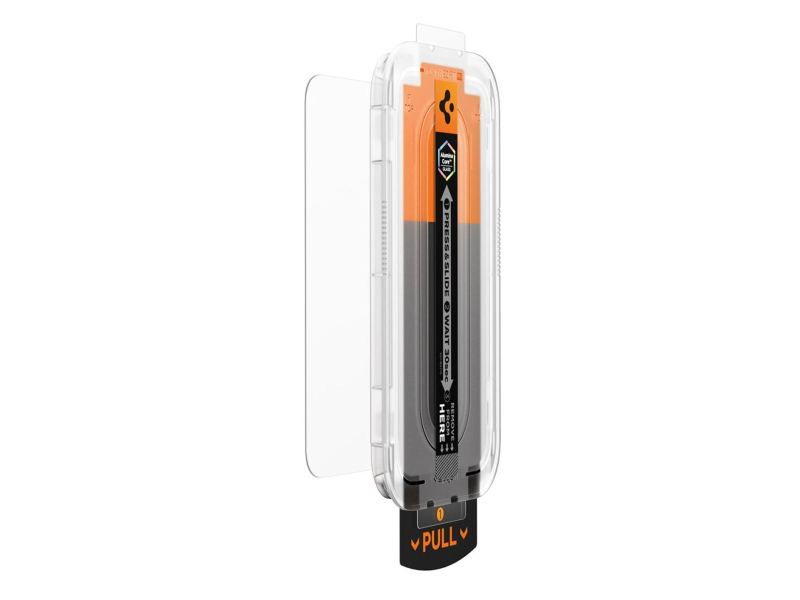 Spigen Glas.Tr ”Ez Fit Pro” für iPhone 16 Pro / 17 / 17 Pro Clear