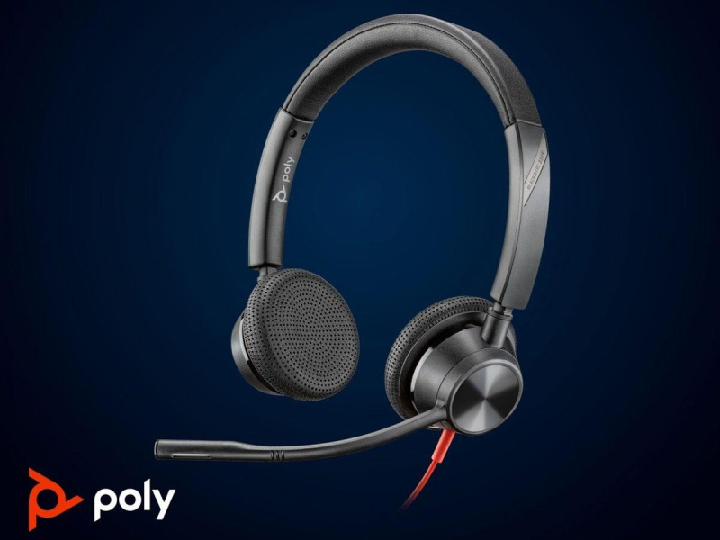 Poly Blackwire 3325 Stereo MS