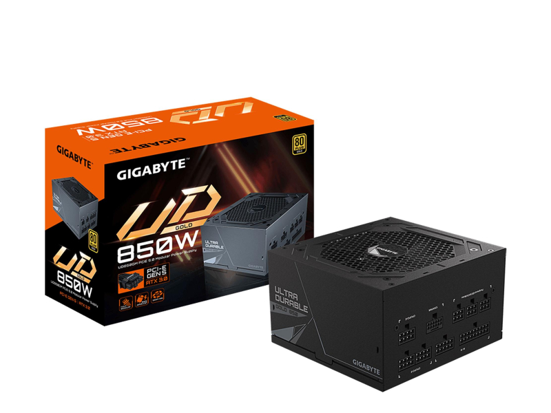 Gigabyte UD850GM PG5 V2 850W 80 Plus Gold ATX 3.1