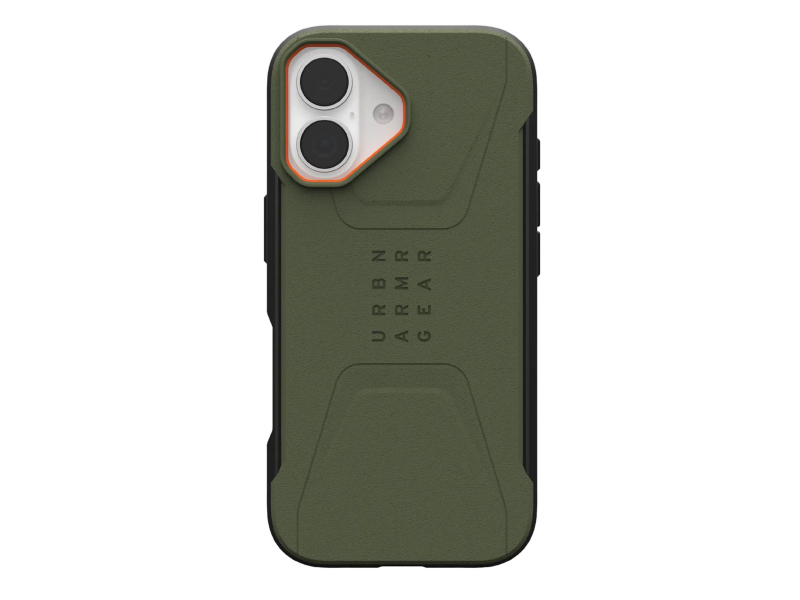 UAG Civilian Hülle für iPhone 17 MagSafe olive/orange