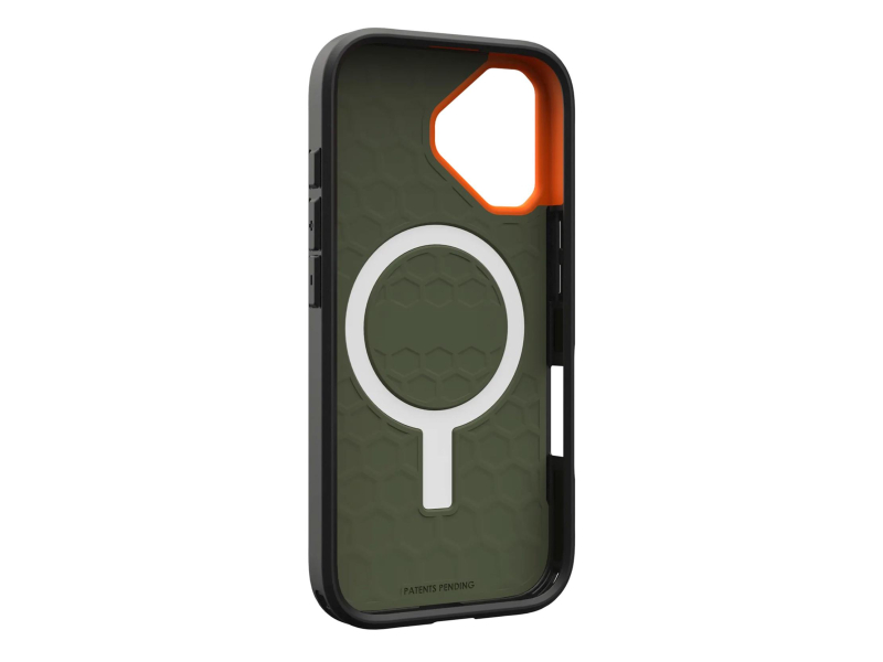 UAG Civilian Hülle für iPhone 17 MagSafe olive/orange