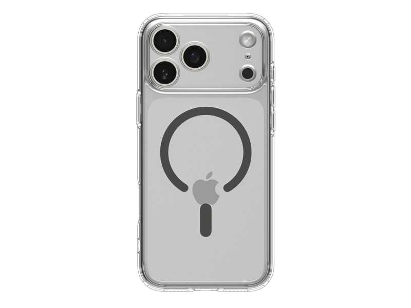 Spigen Ultra Hybrid Mag Magsafe für iPhone 17 Pro Max Clear/Graphite