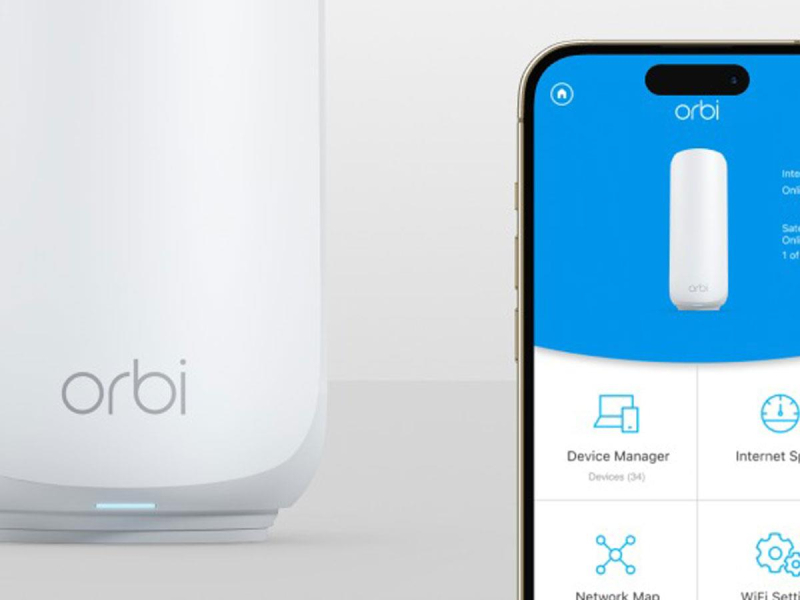 Netgear Orbi 370 RBE372 (3600Mb/s a/b/g/n/ac/ax/be) 2xAP