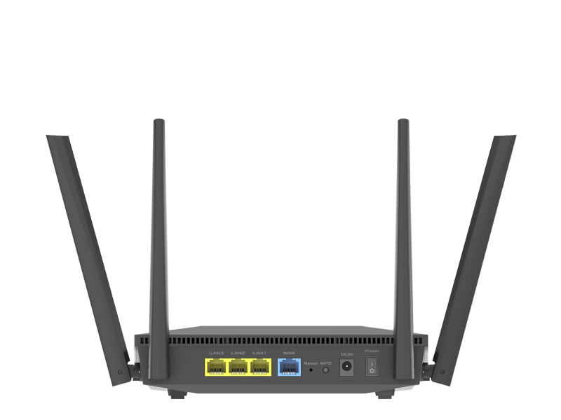 ASUS RT-AX52 PRO (3000Mb/s a/b/g/n/ac/ax, 3xLAN)