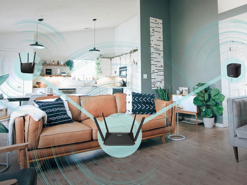 ASUS RT-AX52 PRO (3000Mb/s a/b/g/n/ac/ax, 3xLAN)