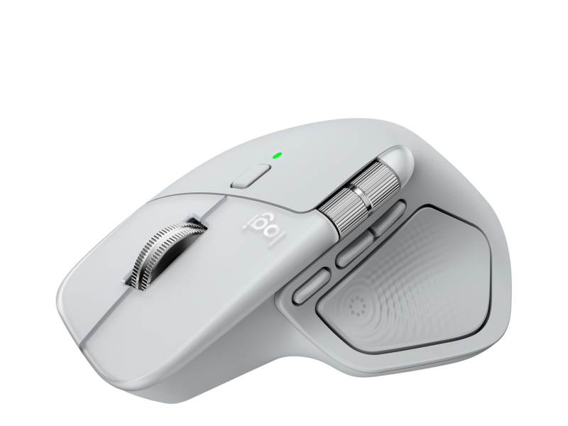 Logitech MX Master 4 für Mac Hellgrau