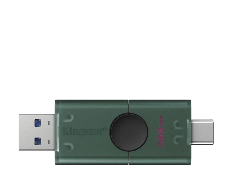 Kingston 256GB DataTraveler Duo USB-A/C 3.2 Gen 1