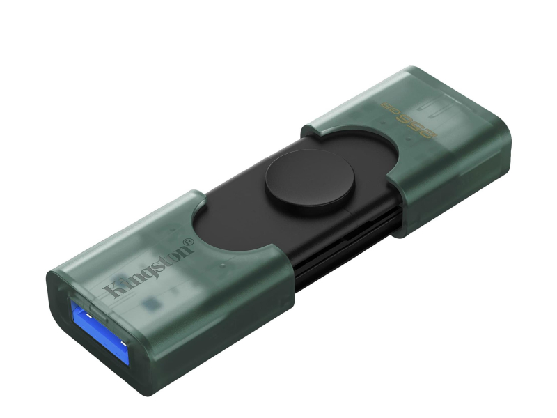 Kingston 256GB DataTraveler Duo USB-A/C 3.2 Gen 1