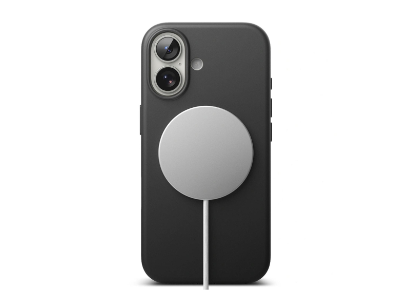 Ringke Silikon Magnetisches Magsafe für iPhone 17 Schwarz