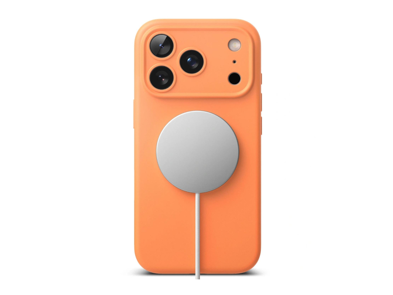 Ringke Silicone Magnetic Magsafe für iPhone 17 Pro Max Tangerine