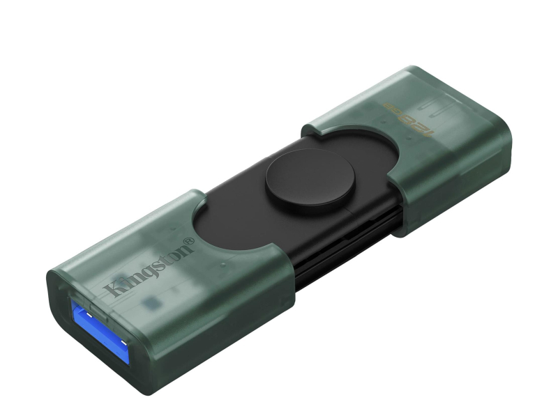 Kingston 128GB DataTraveler Duo USB-A/C 3.2 Gen 1