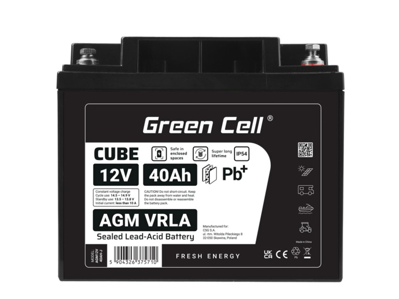AGM-Batterie