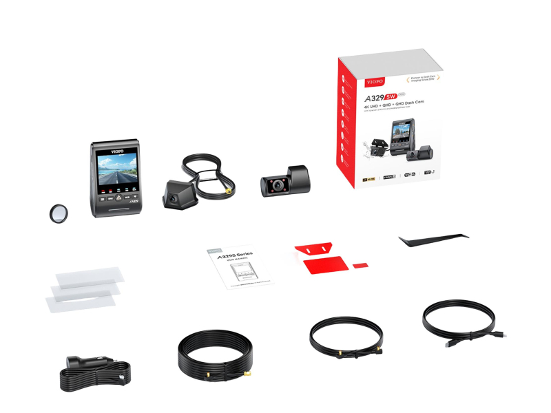 Viofo Fahrtaufzeichnungsgerät A329SW 3CH GPS