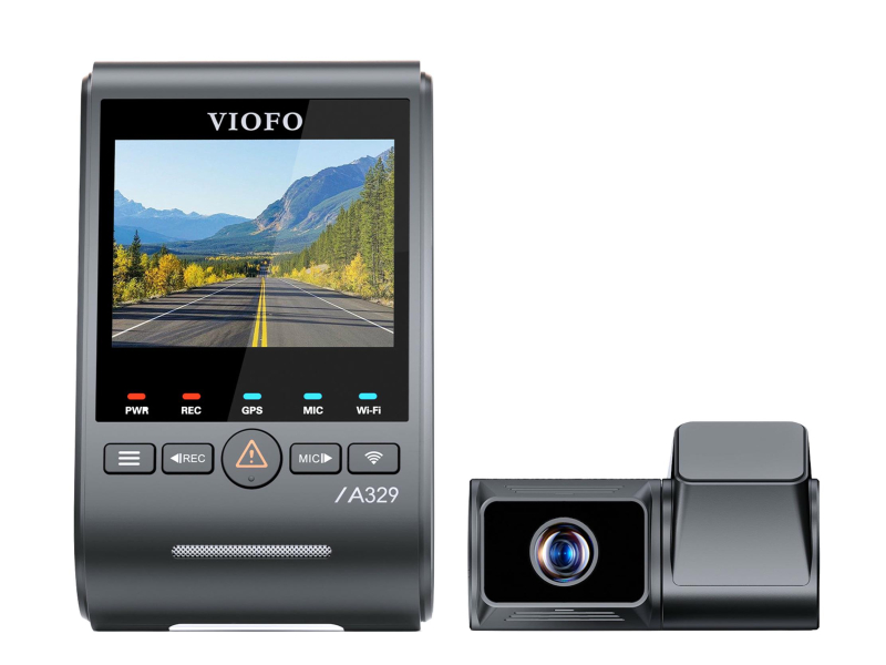 Viofo Fahrtaufzeichnungsgerät A329T 2CH GPS