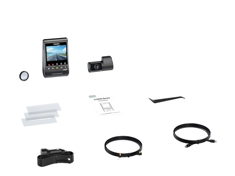 Viofo Fahrtaufzeichnungsgerät A329T 2CH GPS
