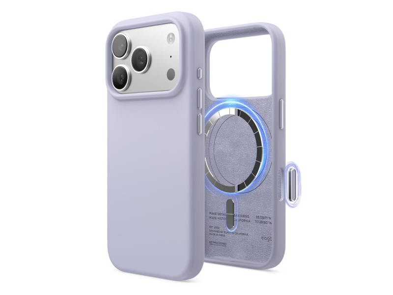 Elago Magsafe Silikonhülle für iPhone 17 PRO Soft Purple