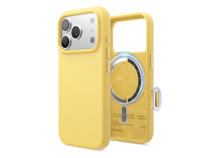 Etui / obudowa na smartfona Elago Magsafe Silicon Case do iPhone 17 PRO Yellow
