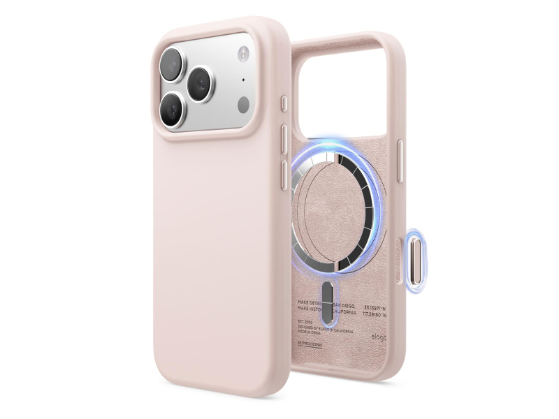 Elago Magsafe Silikonhülle für iPhone 17 PRO Light Pink