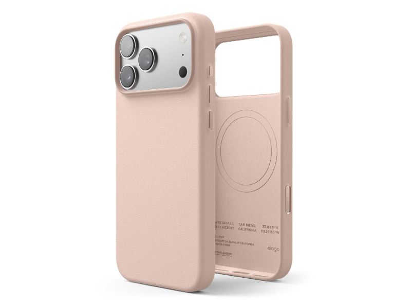 Etui / Hülle für Smartphone Elago MagSafe Leather Case für iPhone 17 PRO Max Lovely Pink