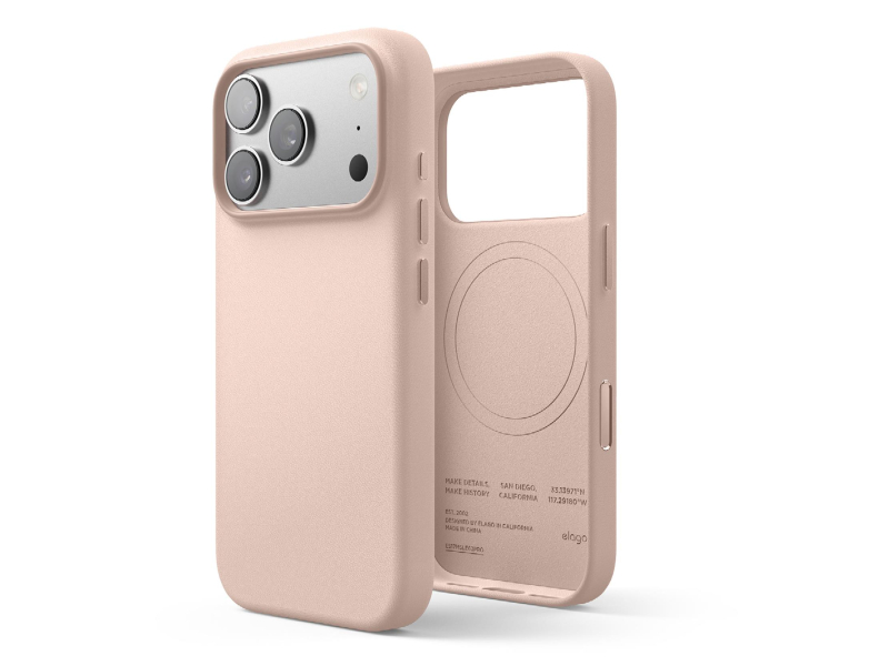 Etui / Hülle für Smartphone Elago MagSafe Leather Case für iPhone 17 PRO Lovely Pink