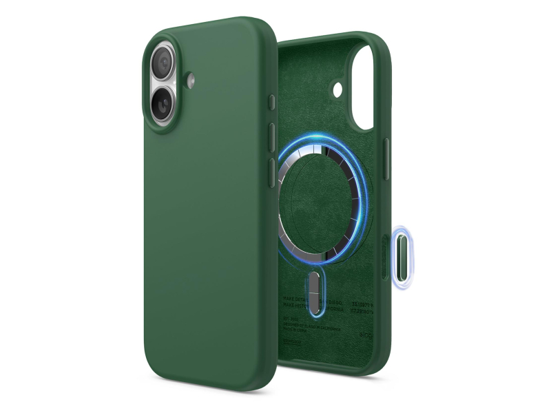 Etui / Hülle für dein Smartphone Elago Magsafe Silicon Case für iPhone 17 Alpine Green