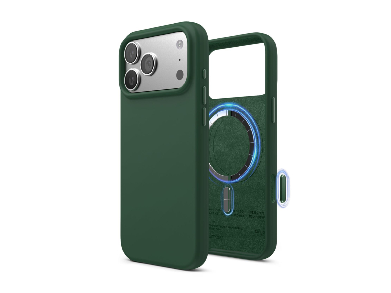Etui / Hülle für Smartphone Elago Magsafe Silicon Case für iPhone 17 PRO Max Alpine Green