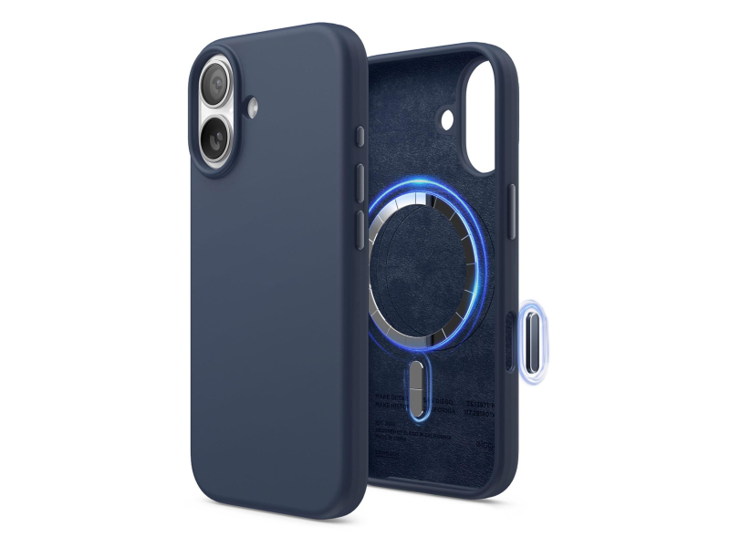 Etui / Hülle für Smartphone Elago Magsafe Silicon Case für iPhone 17 Indigo