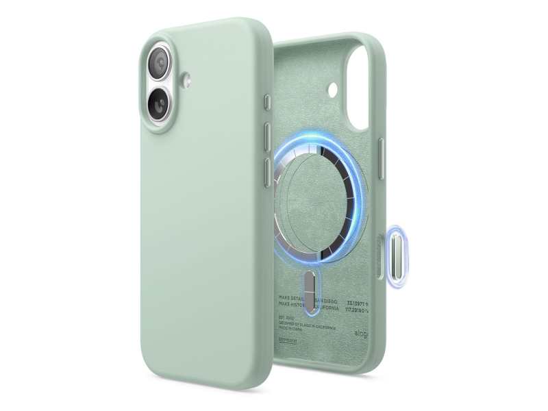 Etui / Hülle für dein Smartphone Elago Magsafe Silicon Case für iPhone 17 Mint