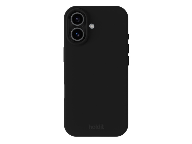 Holdit Silikonhülle iPhone 17 Schwarz