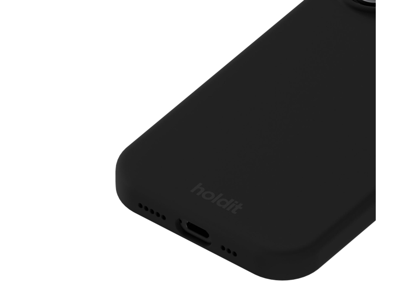 Holdit Silikonhülle iPhone 17 Schwarz