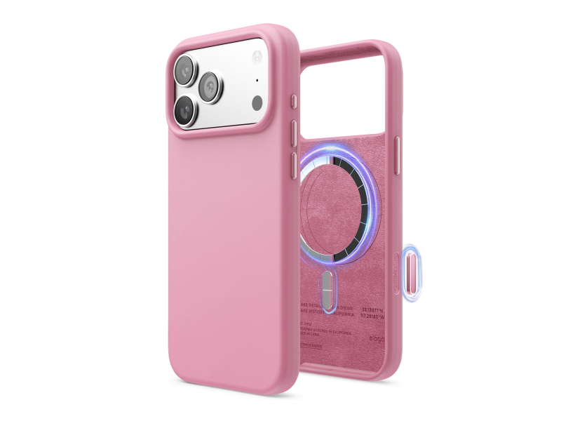 Elago Magsafe Silicon Case do iPhone 17 PRO Max Hot Pink
