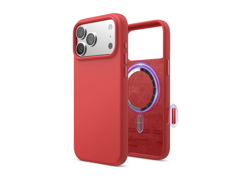Elago Magsafe Silikonhülle für iPhone 17 PRO Max Rot