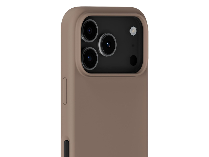 Holdit Silikonhülle iPhone 17 Pro Mocha Brown