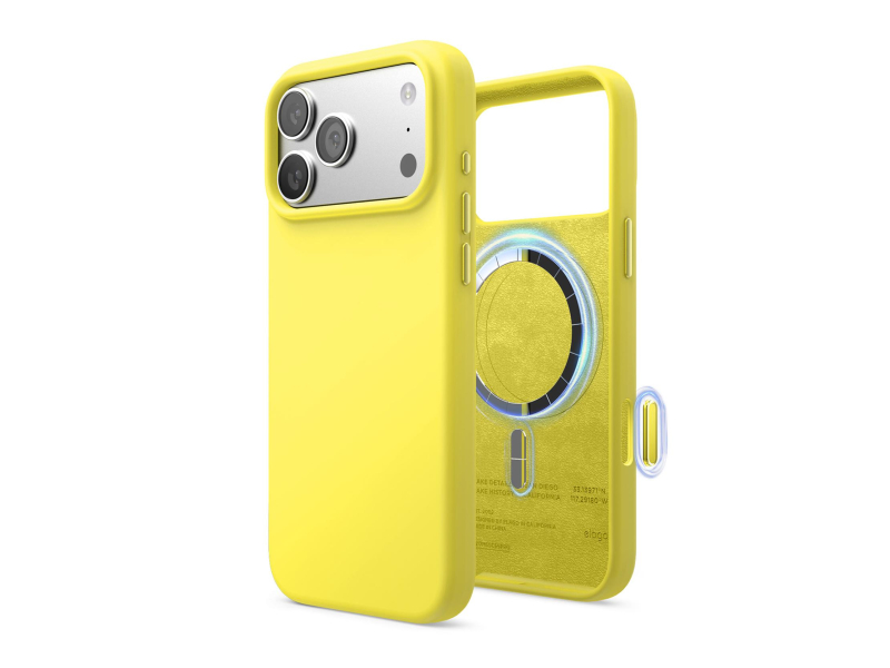 Elago Magsafe Silicon Case do iPhone 17 PRO Max Neon Yellow