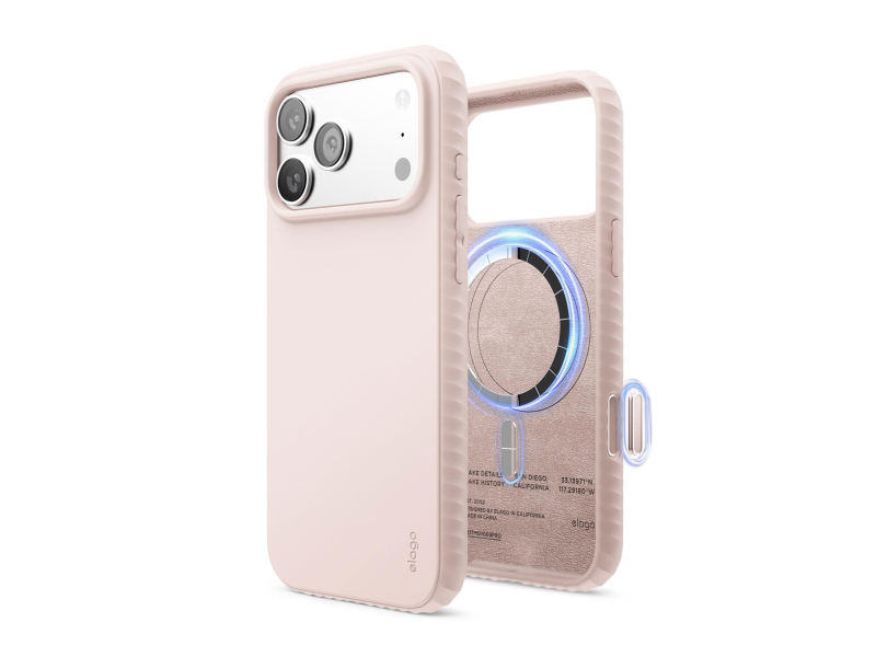 Etui / Hülle für Smartphone Elago Ridge Case für iPhone 17 PRO Max Light Pink
