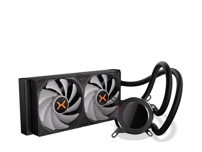KRUX HydroGlance 240 ARGB LCD 2x120mm