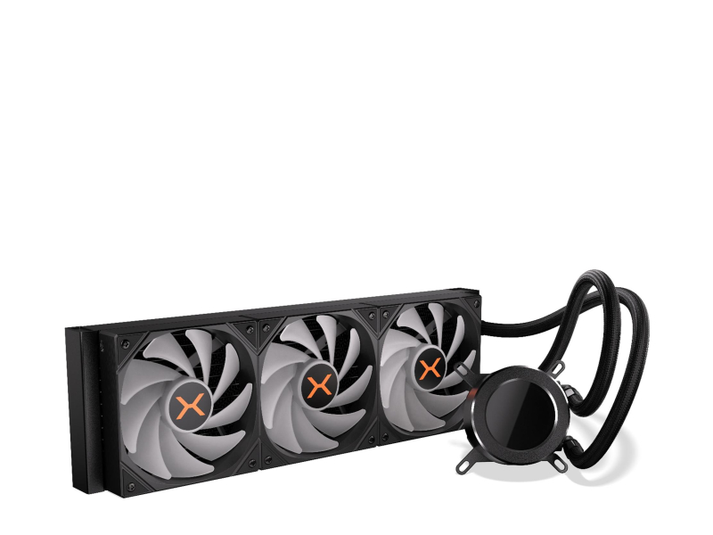 KRUX HydroGlance 360 ARGB LCD 3x120mm